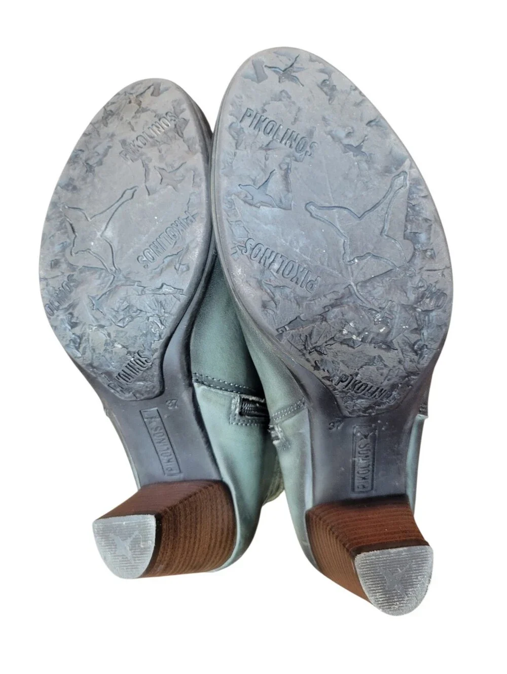 Pikolinos Green Ankle Booties